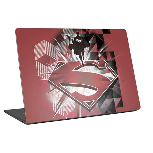DC Comics Superman Red Pattern Universal Laptop 11in (8.8 x 6.2in) Skin